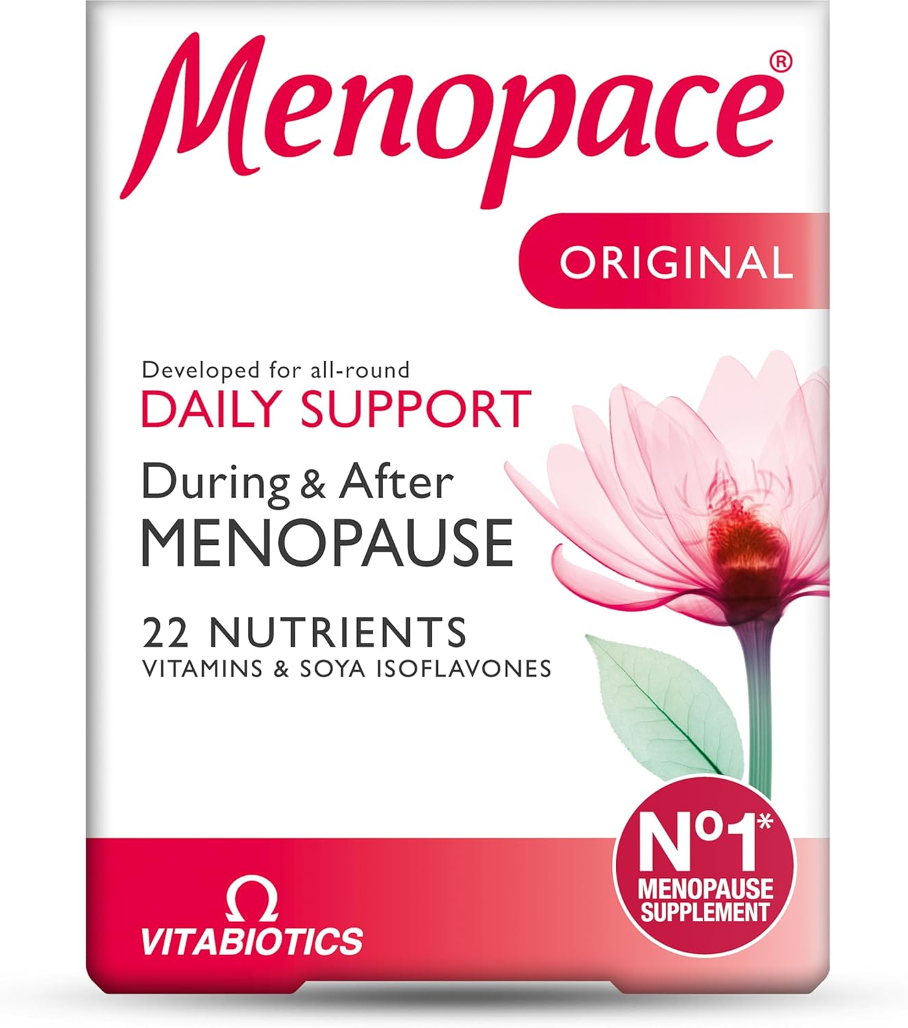 Menopace Original by Vitabiotics – 90 Tablets (90-Day Supply)